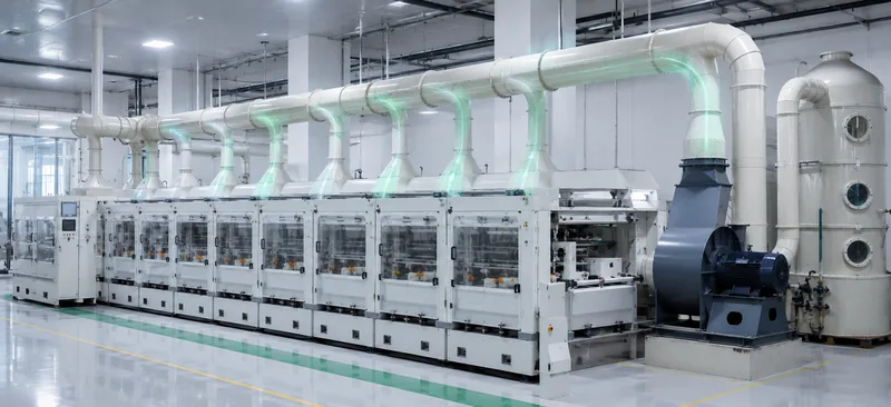 PCB 电子行业废气治理场景